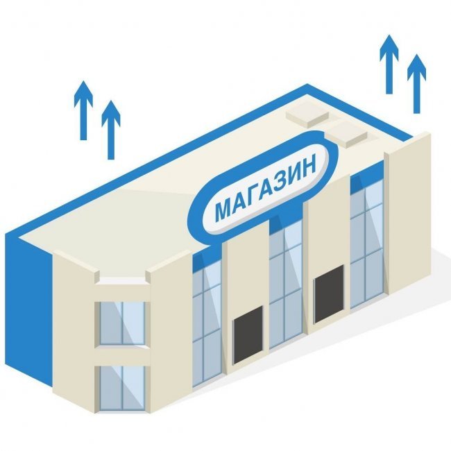 Вытяжка для магазина Вытяжка для магазина